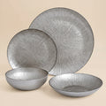 מערכת אוכל 24 צלחות MARTINEZ SILVER