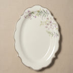 סט 2 מגשים אובליים אורכים 35/30 ס"מ Lily לילך New Bone China